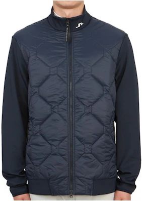 Jaket Zip-Up Biru Navy J.Lindeberg dengan Kolar Berdiri AMOW09261-6855 Buy Jaket Zip-Up Biru Navy J.Lindeberg dengan Kolar Berdiri AMOW09261-6855