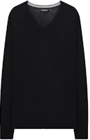 J.Lindeberg Solid V-Neck Pullover Long-Sleeve Sweatshirt BLACK FMKW09642-9999 J.Lindeberg Solid V-Neck Pullover Long-Sleeve Sweatshirt BLACK FMKW09642-9999