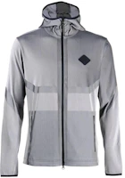 J.Lindeberg White Jacquard Slim-Fit Knit Hoodie Jacket AMJS07867 J.Lindeberg White Jacquard Slim-Fit Knit Hoodie Jacket AMJS07867