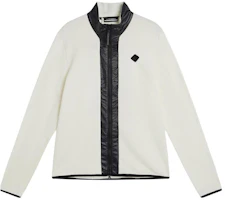 J.Lindeberg White Stand Collar Zip-Up Long Sleeve Jacket AMJS09105-0000 J.Lindeberg White Stand Collar Zip-Up Long Sleeve Jacket AMJS09105-0000