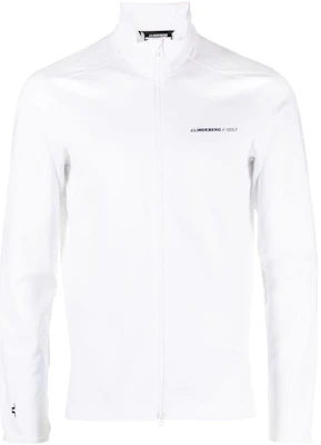 J.Lindeberg Baju Sejuk Putih Zip-Up dengan Cetakan Logo. GMJS08402 Buy J.Lindeberg Baju Sejuk Putih Zip-Up dengan Cetakan Logo. GMJS08402