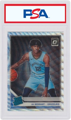 Ja Morant 2019 Donruss Optic Rookie Fanatics Box Set #168 Buy Ja Morant 2019 Donruss Optic Rookie Fanatics Box Set #168