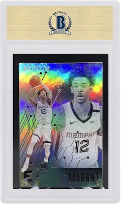 Ja Morant 2019 Panini Chronicles Essentials Rookie #230 Order Ja Morant 2019 Panini Chronicles Essentials Rookie #230