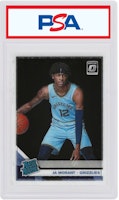 Ja Morant 2019 Panini Donruss Optic Rookie #168 Ja Morant 2019 Panini Donruss Optic Rookie #168