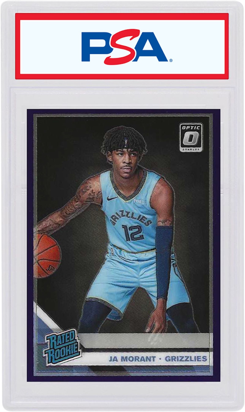 Ja Morant 2019 Panini Donruss Optic Rookie Purple #168