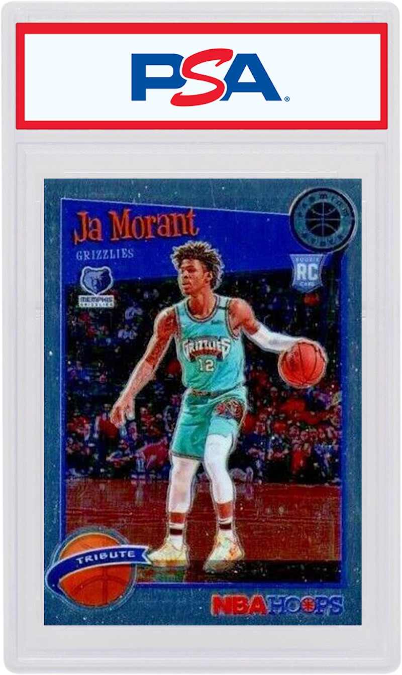 Buy Ja Morant 2019 Panini Hoops Premium Tribute Rookie #296 Kartu Rookie