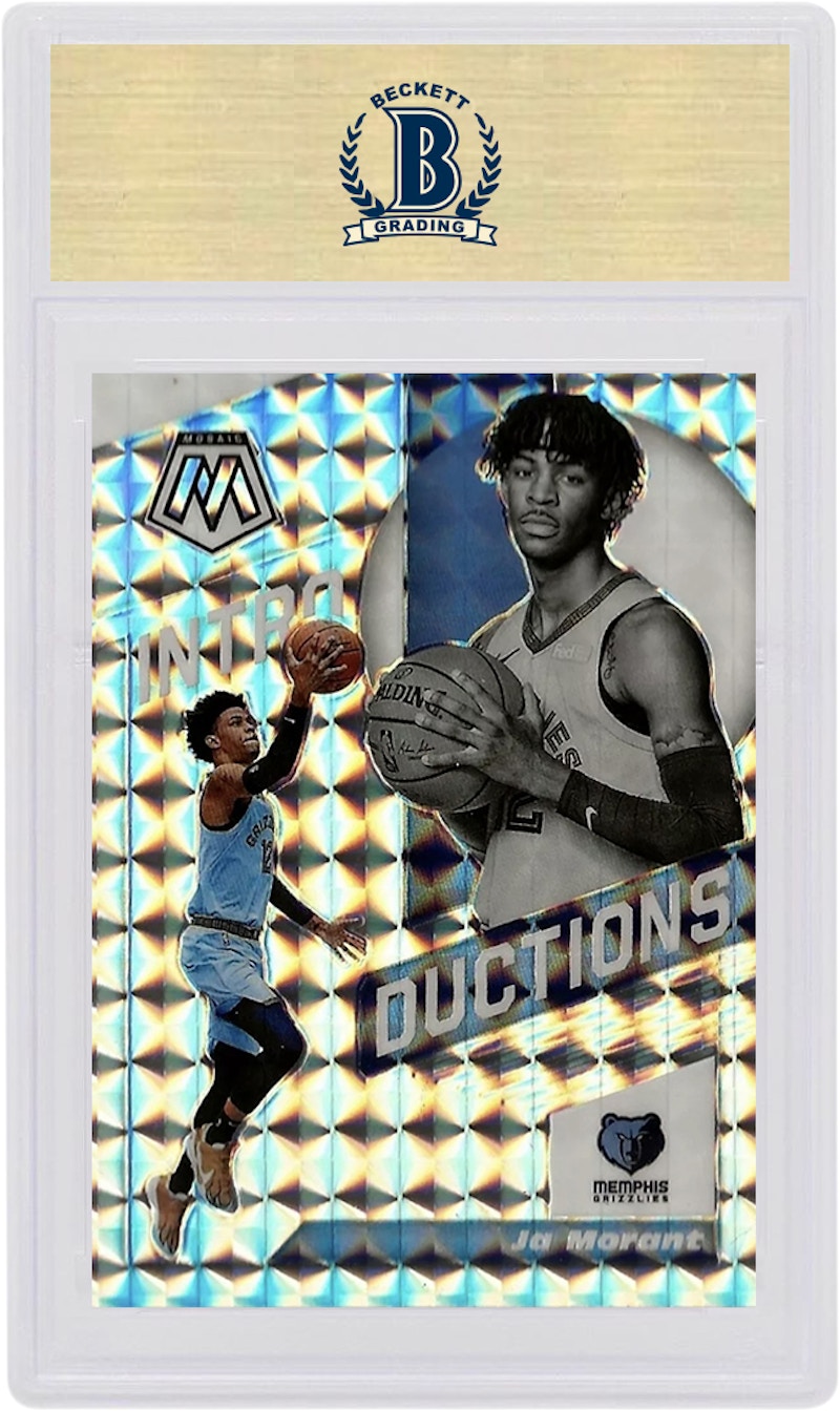 Ja Morant 2019 Panini Mosaic Introductions Rookie Mosaic #7 圖 2
