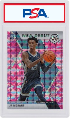 Ja Morant 2019 Panini Mosaic NBA Debut Rookie Camo Pink #274 Buy Ja Morant 2019 Panini Mosaic NBA Debut Rookie Camo Pink #274