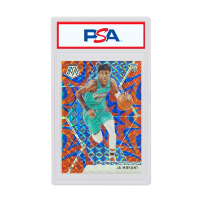 Ja Morant 2019 Panini Mosaic Rookie Reactive Blue #219