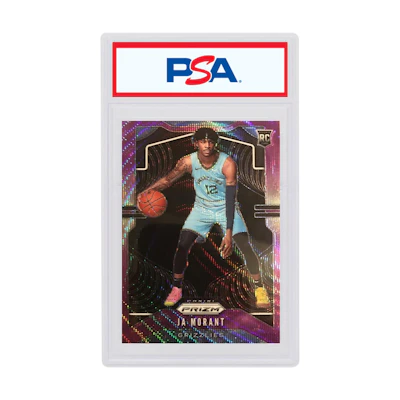 Ja Morant 2019 Panini Prizm Rookie Purple Wave #249