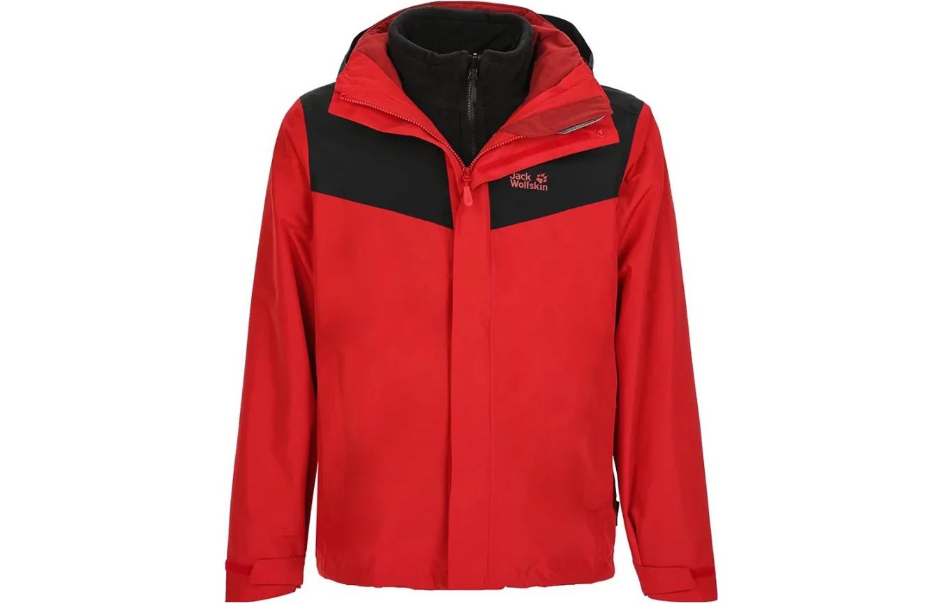 Jack Wolfskin 3-in-1 Outdoor Hooded Jacket 1110711