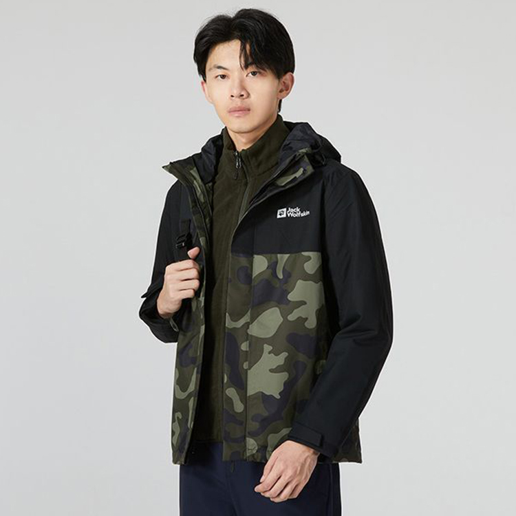 Jack Wolfskin  3-in-1 Waterproof Windproof Fleece Lined Jacket. 5121312 圖 18