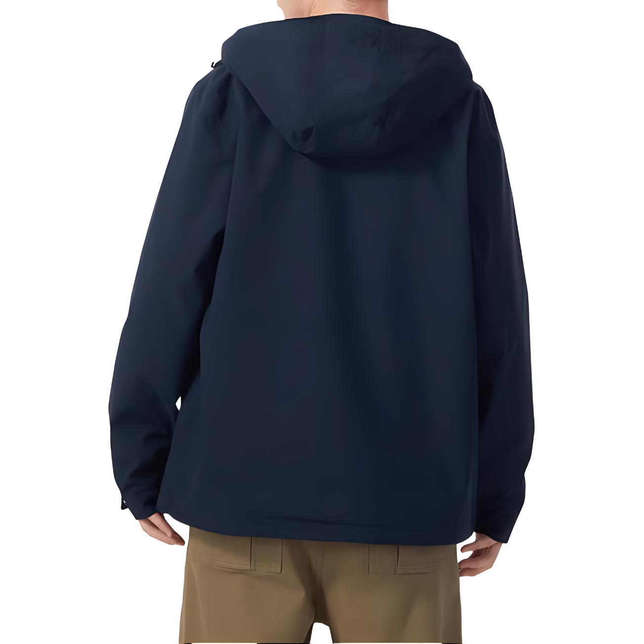 Jack Wolfskin  Blue Hooded Waterproof Windproof Breathable Jacket 5124051-1010 圖 4