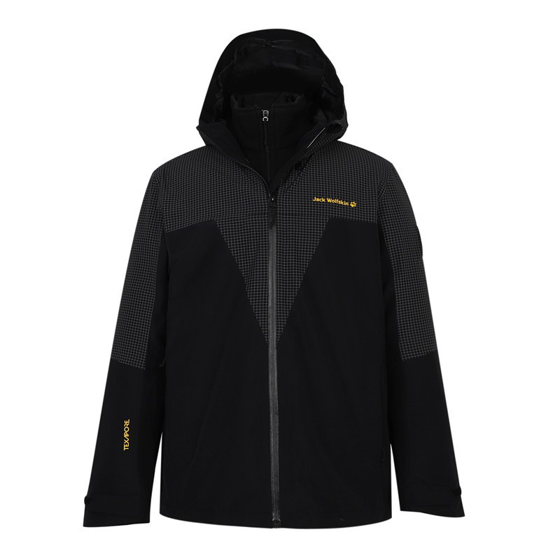Jack Wolfskin  Fleece-Lined Logo Hoodie Jacket - Warm & Thickened. 5025851 圖 2