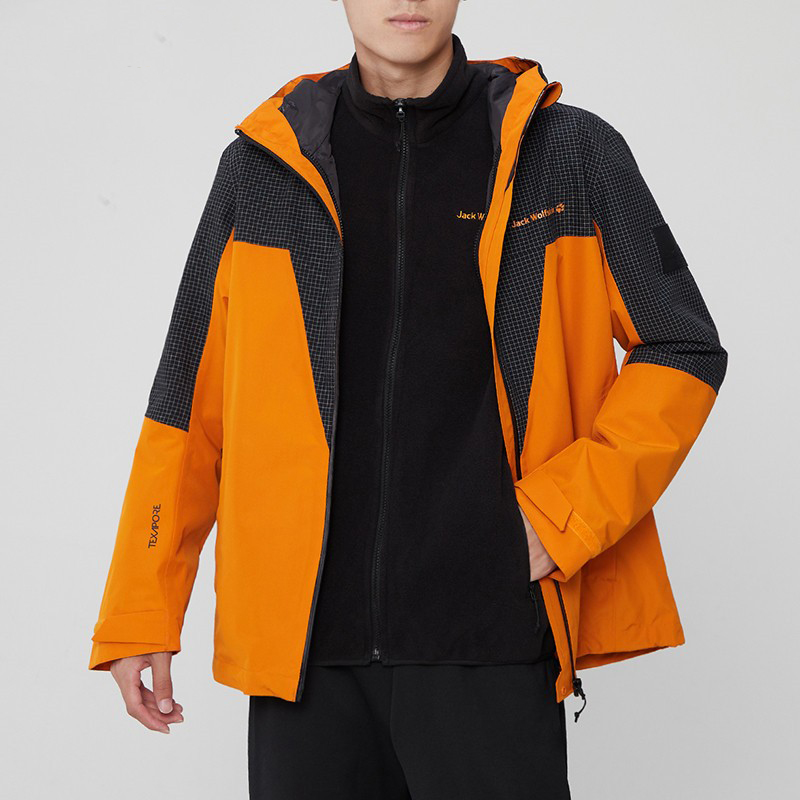 Jack Wolfskin  Fleece-Lined Logo Hoodie Jacket - Warm & Thickened. 5025851 圖 5