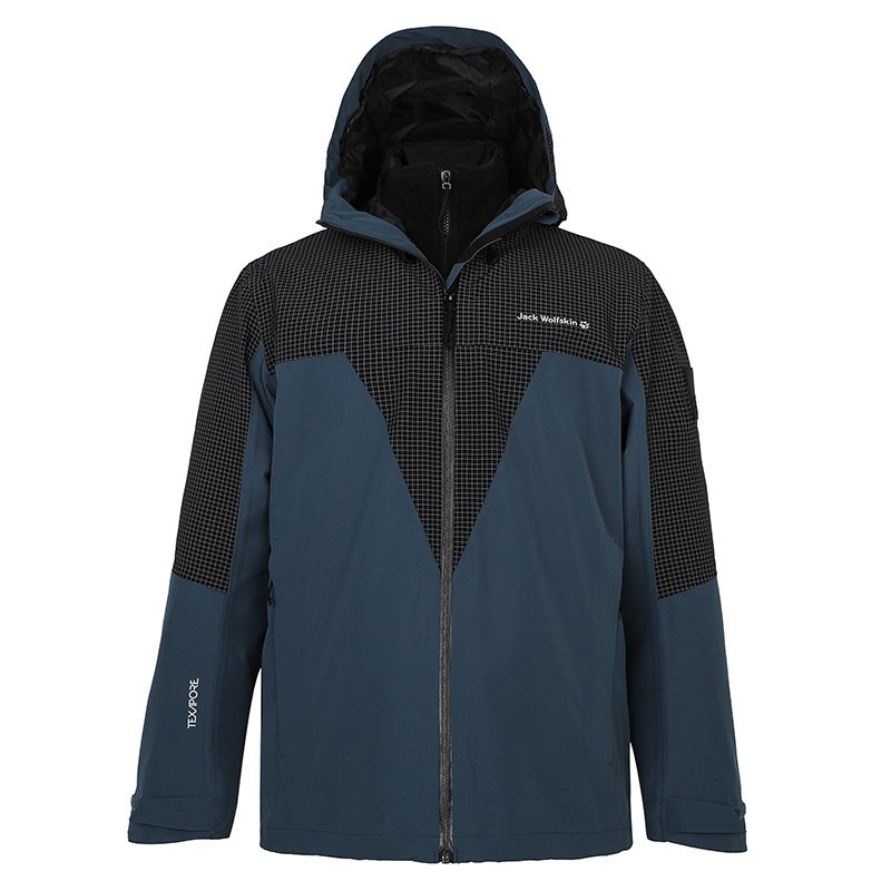 Jack Wolfskin  Fleece-Lined Logo Hoodie Jacket - Warm & Thickened. 5025851 圖 6