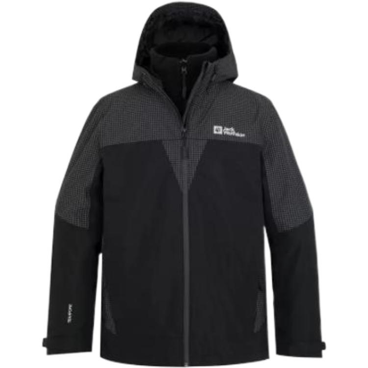 Jack Wolfskin  Fleece Lined Waterproof Windproof Hooded Jacket. 5122191 圖 2