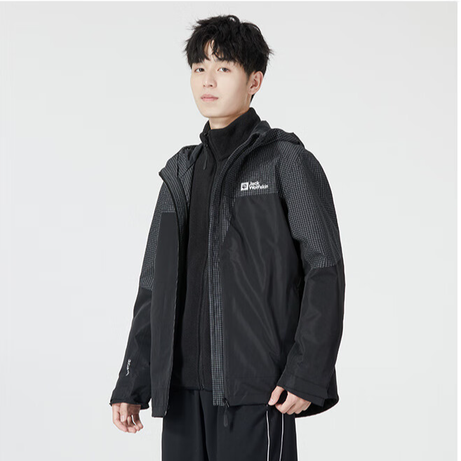 Jack Wolfskin  Fleece Lined Waterproof Windproof Hooded Jacket. 5122191 圖 4