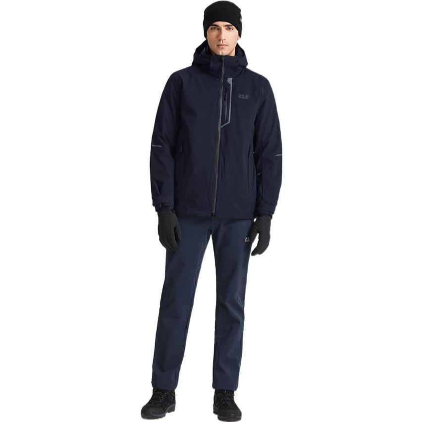 Jack Wolfskin  Waterproof Down Puffer Jacket with Logo Print and Hood. 5118593 圖 11