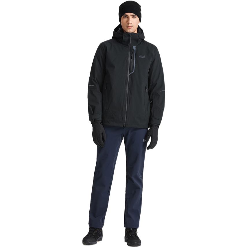 Jack Wolfskin  Waterproof Down Puffer Jacket with Logo Print and Hood. 5118593 圖 3