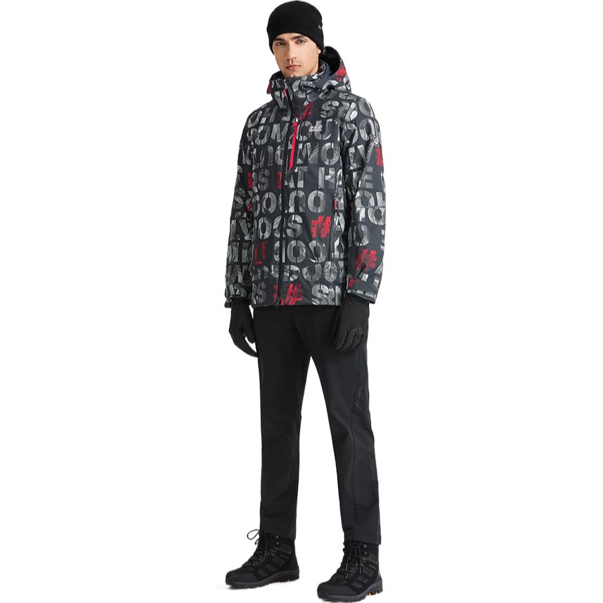 Jack Wolfskin  Waterproof Down Puffer Jacket with Logo Print and Hood. 5118593 圖 7