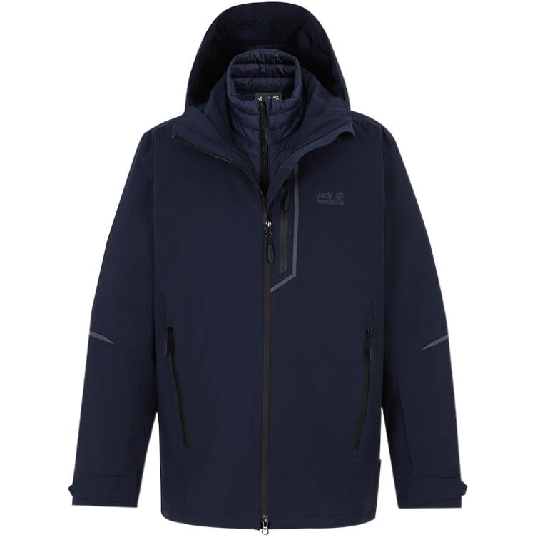 Jack Wolfskin  Waterproof Down Puffer Jacket with Logo Print and Hood. 5118593 圖 10