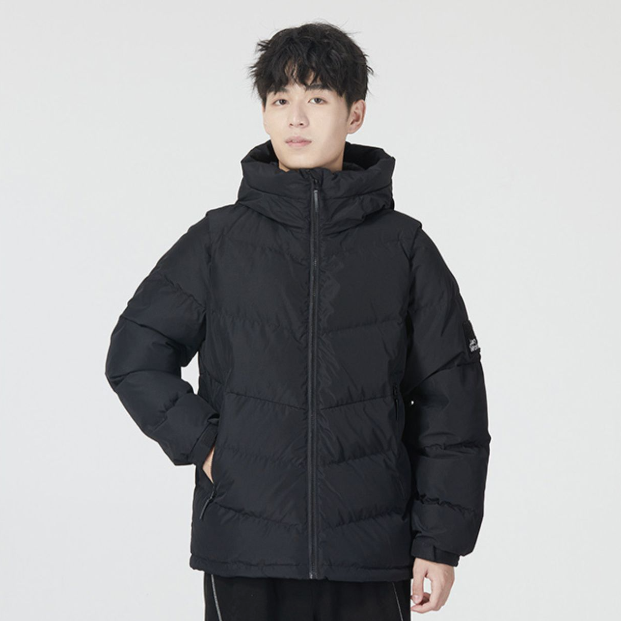 Jack Wolfskin Colorblock Windproof Down Jacket Unisex Outdoor Wear 5221052 圖 3