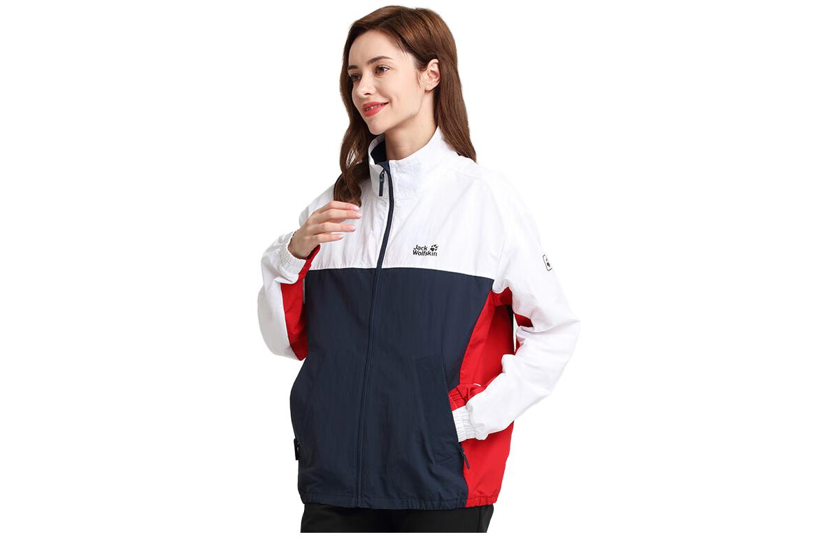 Jack Wolfskin Colorblock Windproof Softshell Jacket Unisex Outdoor Wear 5321031