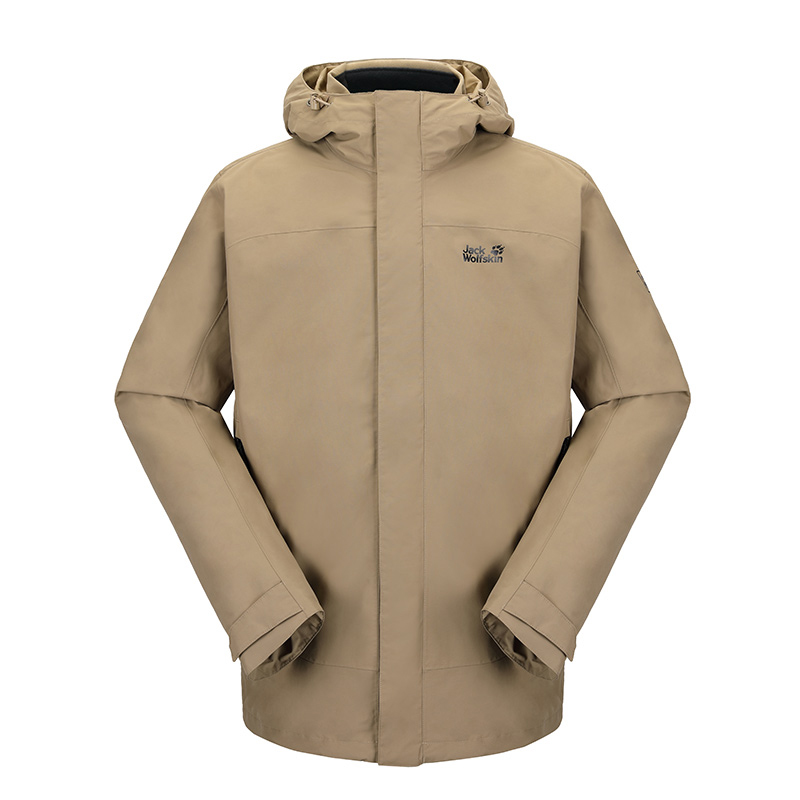 Jack Wolfskin Elm Brown Softshell Jacket - Warm & Comfortable Outdoor Wear 5118354