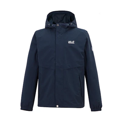 Jack Wolfskin Embroidered Logo Sports Training Jacket - Royal Blue 5121132