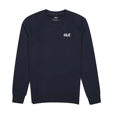 Jack Wolfskin Logo Embroidered Crewneck Sweatshirt Unisex 5719111