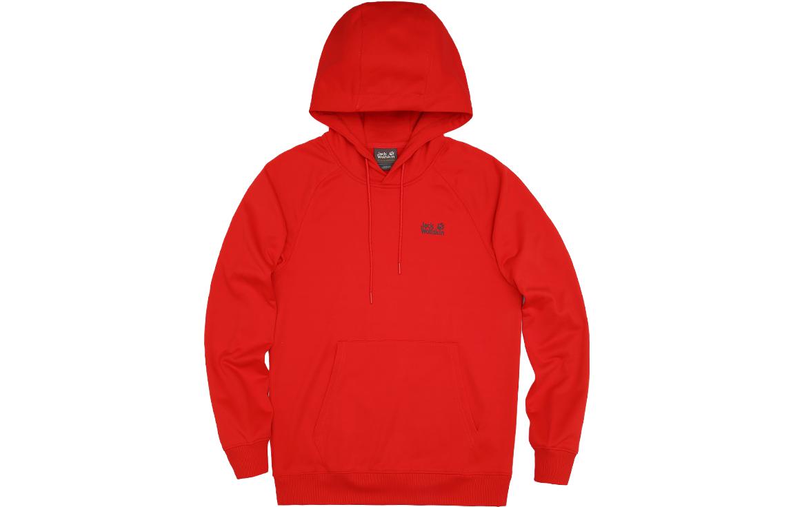 Jack Wolfskin Logo Printed Outdoor Hoodie Unisex 5719092