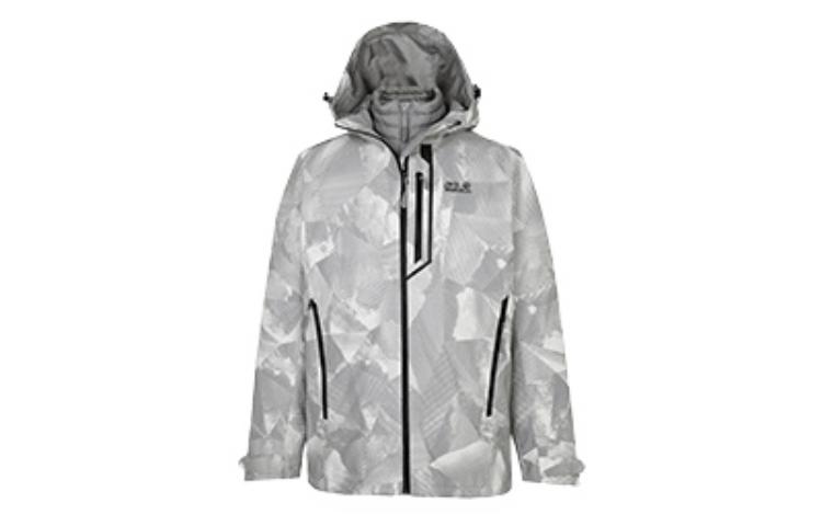 Jack Wolfskin Patterned Waterproof Breathable Detachable Inner Jacket 5118596 圖 13