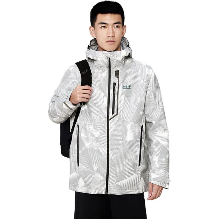 Jack Wolfskin Patterned Waterproof Breathable Detachable Inner Jacket 5118596 圖 14