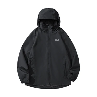 Jack Wolfskin Texapore Waterproof Windproof Breathable Black Shell Jacket 1111141