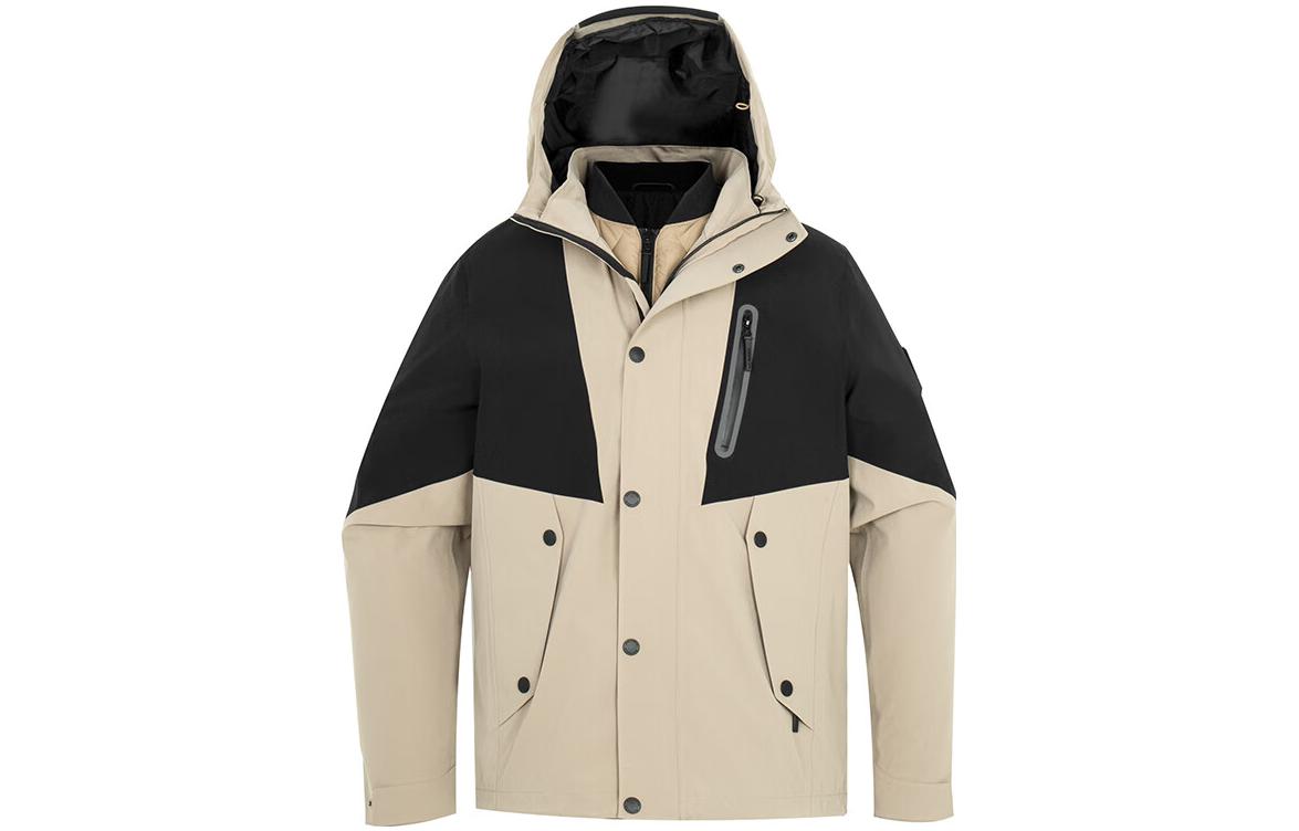 Jack Wolfskin Waterproof Windproof 3-in-1 Hooded Jacket with Down Inner Layer 5122031 圖 2