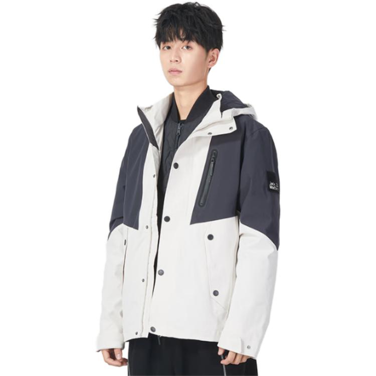 Jack Wolfskin Waterproof Windproof 3-in-1 Hooded Jacket with Down Inner Layer 5122031 圖 22