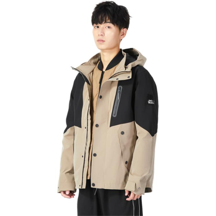 Jack Wolfskin Waterproof Windproof 3-in-1 Hooded Jacket with Down Inner Layer 5122031 圖 6