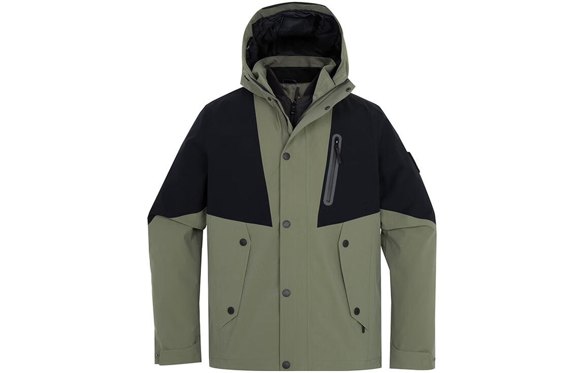 Jack Wolfskin Waterproof Windproof 3-in-1 Hooded Jacket with Down Inner Layer 5122031 圖 10