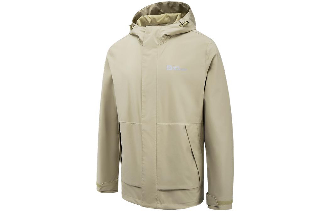 Jack Wolfskin Waterproof Windproof Outdoor Hiking Jacket with Hoodie 5123071 圖 6