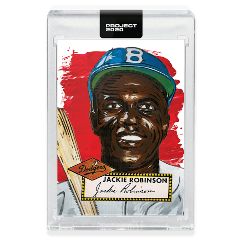 Jackie Robinson 1952 Topps Project 2020 Blake Jamieson  /2980 #42