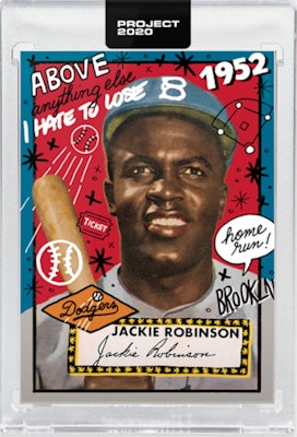 Jackie Robinson 1952 Topps Project 2020 Sophia Chang /2741 #31 Buy Jackie Robinson 1952 Topps Project 2020 Sophia Chang /2741 #31