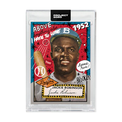 Jackie Robinson 1952 Topps Project 2020 Sophia Chang /2741 #31