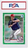 Jackson Rutledge 2020 Bowman Chrome X Green X-Fractor /31 #BCP-239 Jackson Rutledge 2020 Bowman Chrome X Green X-Fractor /31 #BCP-239