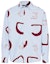 Buy Jacquemus Light Blue Button-Up Long Sleeve Shirt with All-Over Print. 245SH001-1585-3CV