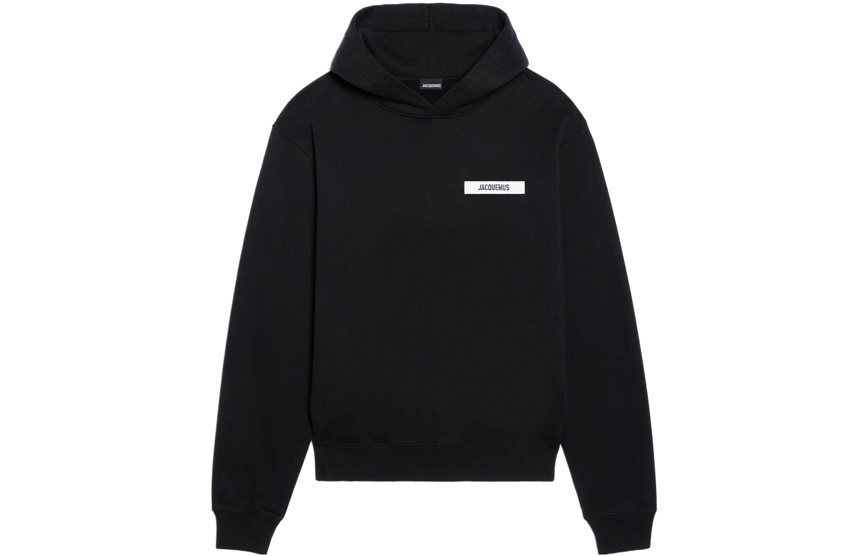 Jacquemus  Logo Oversized Pullover Hoodie Black. 245JS247-2036-990