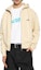 Shop Jacquemus Solid Color Zip-Up Hoodie Jacket in Off-White. 246JS257-2036-150