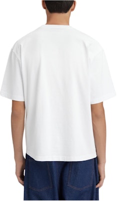 Jacquemus Abstract Print Oversized Crewneck Short Sleeve T-Shirt White Men’s. 245JS250-2102-1GS Shop Jacquemus Abstract Print Oversized Crewneck Short Sleeve T-Shirt White Men’s. 245JS250-2102-1GS
