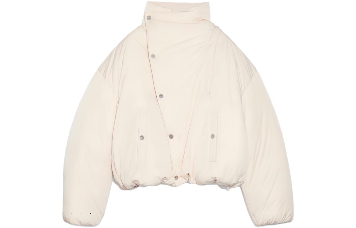 Jacquemus Beige Solid Zip-Up Slim-Fit Long-Sleeve Jacket 236BL027-1320-110