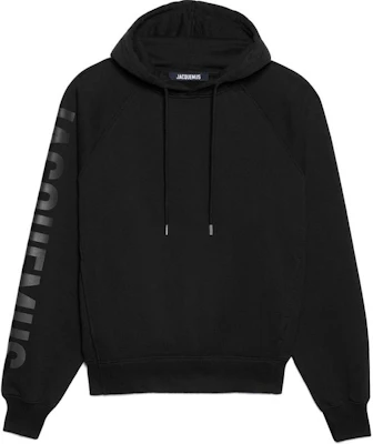 Jacquemus 黑色印花連帽衫長袖上衣 24E245JS-2342-341 Buy Jacquemus 黑色印花連帽衫長袖上衣 24E245JS-2342-341